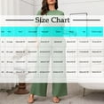 thumbnail image 3 of Mqqzkk Women's Casual 2 Piece Outfits Short Sleeve Tunic Pullover Tops and Wide Leg Pants Lounge Sets Streetwear, 3 of 4