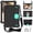 #02 Black/mint, variant on iPad mini 5 / iPad mini 4 / iPad mini 3 / iPad mini 2 / iPad mini Case 7.9 inch, Kids Shockproof Children Toddler Protective Case with Handheld Strap Kickstand Cover - Red