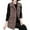 Coffee, variant on Gaexia Womens Vest Jacket,Women Shearling Vest Stand Collar Slim Fit Autumn Winter Fashion Outerwear Warm Lined Jacket Coat