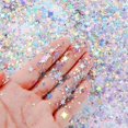 thumbnail image 3 of EcoNesxp Paillettes Métalliques Multicolores en Forme d'Étoile, 3 of 5