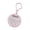 macaron pink, variant on Portable Round Keyring Calculator Quiet Buttons For School Homework Basic Math Operations And Budget Tracking