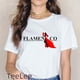 thumbnail image 3 of Camisetas con estampado de Flamenco de España para mujer, camisetas de bailarina, camiseta de Manga de verano, camiseta divertida con gráfico para mujer, 3 of 5