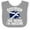 Heather and White, variant on Inktastic Scottish Pride Scotland Flag Boys or Girls Baby Bib