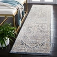 thumbnail image 2 of SAFAVIEH Martha Stewart Jessalyn Floral Bordered Runner Rug, Cream/Blue, 2'2" x 8', 2 of 4