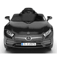 thumbnail image 5 of Kids Ride on Cars, 12V Powered Mercedes Benz Ride on Toys w/Remote Control, Music, Bluetooth, LED Light, USB, Power Display, Four Wheel Suspension Electric Car for Toddlers 2-4 Year Olds, Black, 5 of 8