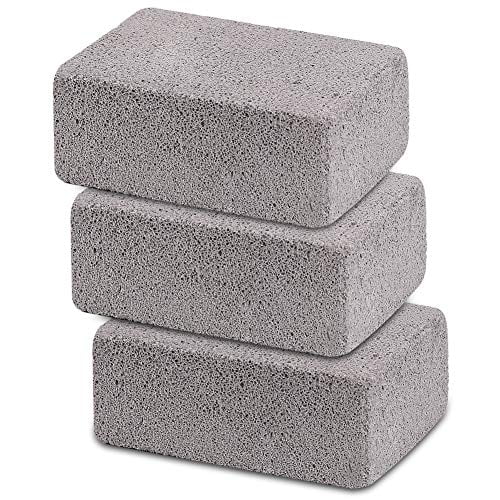NEW Cleaning Brick 1pcs BBQ Grill Block Grey Cleaning Grease Stone Cl L6C0 