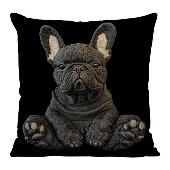 Living Room Decor Dog Cushion Pillowcase Sofa 18X18 Home 3D Print Cover Decor Sofas for Living Room