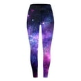 thumbnail image 5 of Dmsael Clothes for Women Women's Workout Leggings with Pockets - Thick, High-Waist, 4-Way Stretch Running Yoga Pants Dark Purple,2XL, 5 of 5