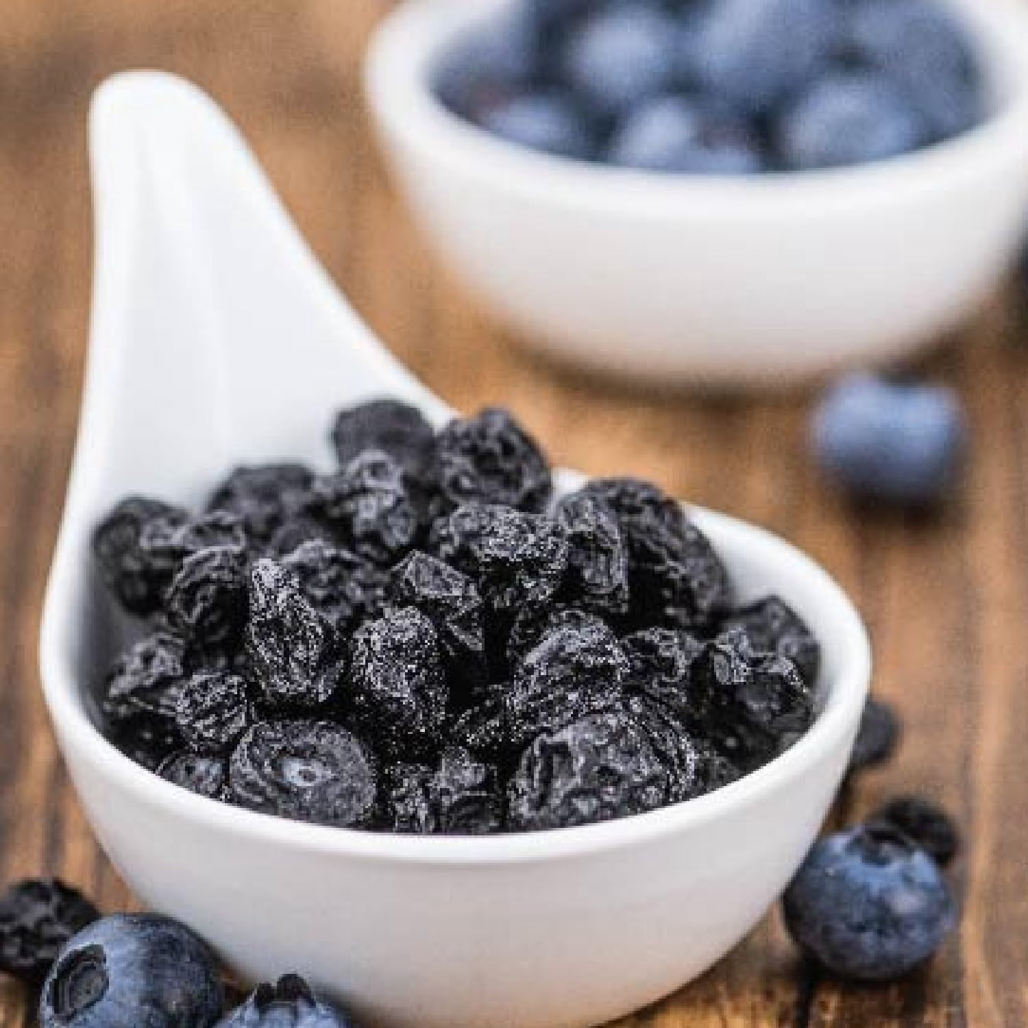 PuroRaw Dried Blueberries No Sugar Added, 2 lbs | Whole Dehydrated Blueberries, All Natural, Non-GMO, Bulk Fruit Snack & Baking Ingredient