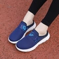 thumbnail image 2 of VoxSoles Clogs for Women Mules Shoes 2025 Breathable Sneakers Womens Comfortable Arch-Support Closed Toe Backless Slides Wedg𝖾 𝖲lip-on Casual Shoes Mesh Slippers 𝖮rthopedic Walking Sneakers, 2 of 7