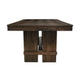 thumbnail image 5 of Moti Dale Extendable Dining Table in Solid Acacia Wood with Antique Brown Finish, 5 of 8