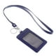 thumbnail image 3 of Porta Tarjeta de Identificación Jinwen Piel Auténtica Cordón Alta Resistencia Estilo Vertical 11 Azul Real, 3 of 8