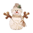 thumbnail image 2 of Figura de Muñeco de Navidad Yotijar adornos de felpa corta 15cmx22cmx26cm, 2 of 10