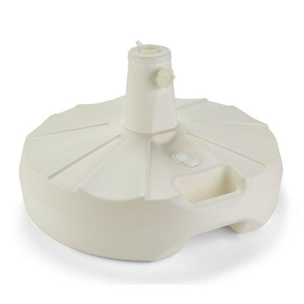 Patio Living Concepts 321 Free Standing Umbrella Stand 00321 White Walmart Com Walmart Com