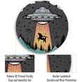 thumbnail image 5 of Small Round Mouse Pad for Desk, Stitched Edge Non-Slip Rubber Base, Funny UFO Cow Mousepad for Laptop Computer Gaming, Cute Home Office Decor Desk Accessories Supplies, 8.6 x 8.6 Inch, 5 of 15