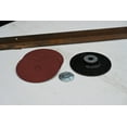 thumbnail image 2 of Century Drill & Tool 75008 Resin Fiber Sanding Disc, 5" 80 Grit, 3 Pack, 2 of 2