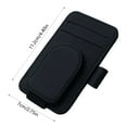 thumbnail image 3 of Car Eyeglasses Clips, Sunglasses Holders, Leather Car Storage Clip, Car Visor Card Holders, Multifunctional Design, Easy Installation, Compact Size, Durable, Protective, 3 of 6