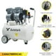 thumbnail image 3 of Compresor Dental Aire 1 HP 25 L Gutstark Home Silencioso 127v 2 Pistones 116 Psi Libre Aceite, 3 of 9