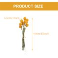 thumbnail image 3 of 30Pcs Fake Billy Balls,Craspedia Globosa Benth,Artificial Billy Ball Flowers,Boho Flower Bouquet Floral Arrangements,for Wedding Party DIY Crafts Home Decor (Golden), 3 of 8