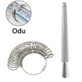 thumbnail image 2 of Anillo Sizer Medición del dedo Anillo Medidor/mandril de plata Finger Sizer Regla Dedo brand modelStyleType, 2 of 2
