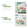 thumbnail image 5 of 1 hoja de flamenco de estilo Natural y patrón de plantas tropicales pegatina de pared autoadhesiva Diy calcomanía de pared HOMEMAXS MX16354451, 5 of 5