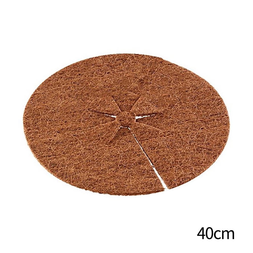 Coconut Mulch Cover Mulch Disc Plant Mat Coir Cover For Gardening Mulch