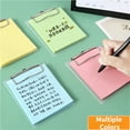 thumbnail image 5 of BAI 50sheets Mini Clipboard Notepads Sticky Note Multi-function Folder Board with Memo Pad for School Stationery Office Supplies, 5 of 6