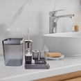 thumbnail image 4 of Suministros de baño Macarena juego de accesorios 7 piezas gris, 4 of 8