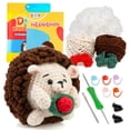 thumbnail image 1 of MesaSe Beginners Crochet Kit  Animals Crochet Kit for Beginners Crochet Knitting Kit Dinosaur, 1 of 7