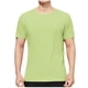 thumbnail image 2 of pstuiky Camisas de vestir de manga corta para hombre, Blusa deportiva informal de color liso con cuello redondo y manga corta elástica para hombre camisas casuales para hombre xl, 2 of 6