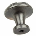 thumbnail image 3 of GlideRite 1-1/8 in. Round Snowflake Cabinet Knob, Satin Pewter, Pack of 10, 3 of 5