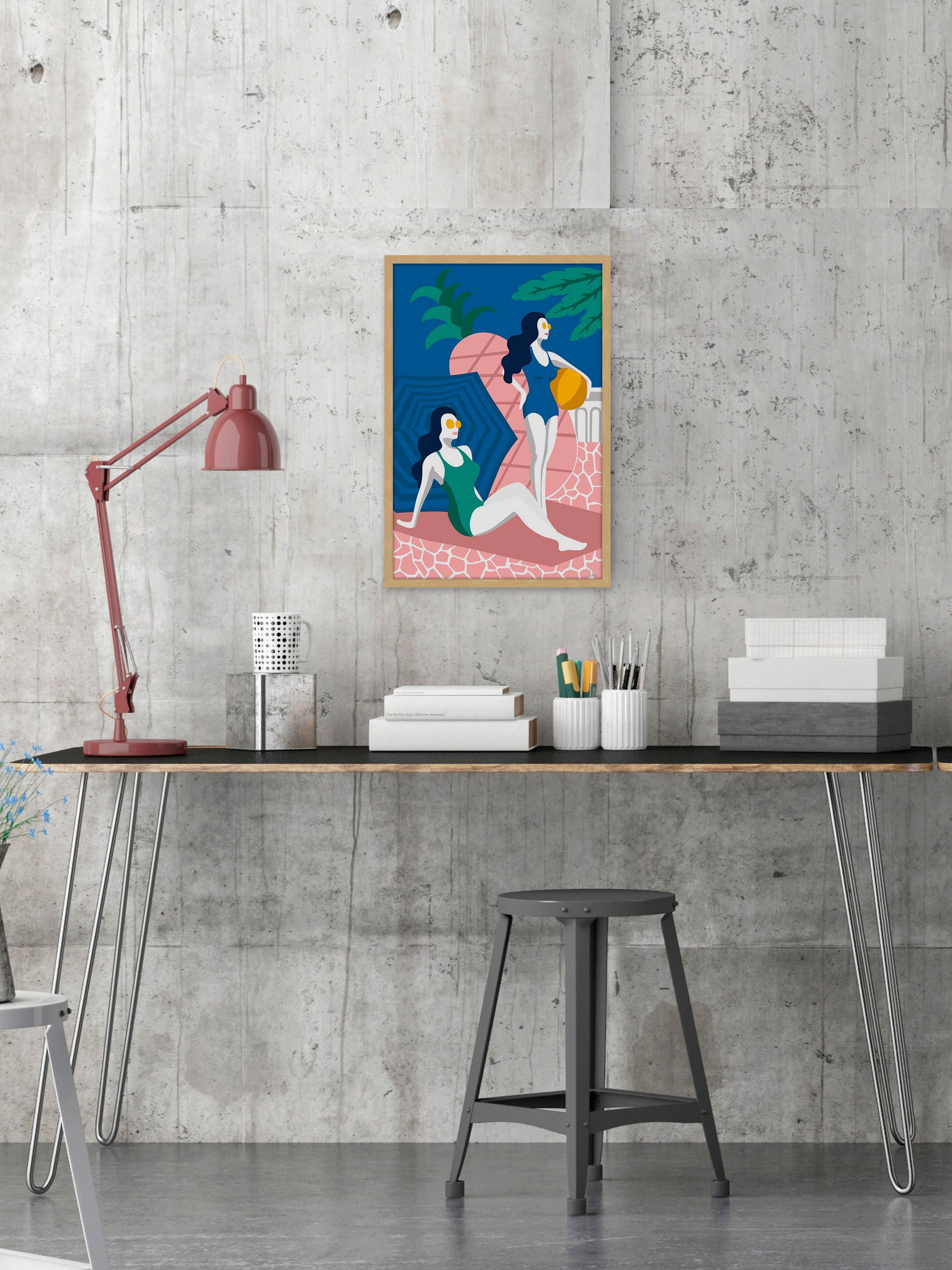 Vacation Should Be Framed Painting Print