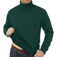 thumbnail image 3 of Migroa Men's Thermal Base Layer Top, Fleece Lined Long Sleeve Shirt, Thickened Warm Undershirt for Winter, Can Be Worn Alone As Casual Tee, Solid Color Versatile Staple, Essential, 3 of 10