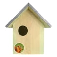 thumbnail image 3 of Esschert Design USA WA10 Wooden Squirrel House – Rustic Outdoor Habitat for Squirrels & Small Wildlife, 3 of 8