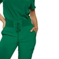 thumbnail image 4 of Monarch Uniforms Stretchy Scrubs Women's Jogger Scrub Set In Regular and Petite Jogger Scrubs with Tuck-In Top for Women, 4 of 5