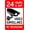 Warning Sign 6, variant on Metal Silvergray Parking Lot Warning Sign - 8"x12", Prohibited Alcohol Consumption Decor for Parking Areas