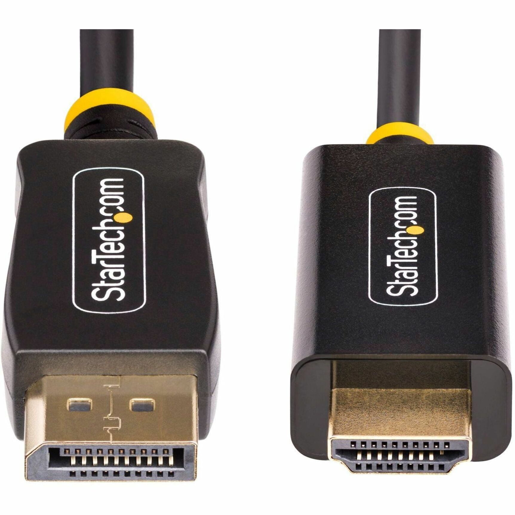StarTech 3.3ft DisplayPort to HDMI Adapter Cable Black 3F-DP-HDMI-4K60-HDR