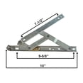 thumbnail image 4 of WRS 10" Stainless Steel Projection Hinge with .125 Shim, 4 of 4