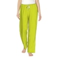 thumbnail image 2 of Kdxio Women's Comfy Stretch YellowPrint Drawstring Pajama Pants-Medium, 2 of 9