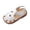 Beige, variant on Gubotare Girls Sandals Girls' Kids Open Toe Strappy Dress Sandal Low Heel Shoes Dress Dance Flower Girl Size 11 (Gold,Little Kids 11)