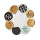 thumbnail image 3 of Vajilla de cerámica con forma de galleta, versátil, para decoración del hogar. Placa multicolor, 3 of 9