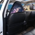 thumbnail image 5 of XYZCANDO Floral Oil Lamp Pattern Car Seat Towel Cover Sweat Absorbed, Suitable for Van Front Seat Truck Seat, Terry Cloth Car Seat Covers, for Trucks Cars, 5 of 6