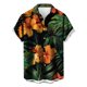 thumbnail image 1 of Camisas de Manga Larga para Hombres Impresas Mezcla de Polialgodón Casual, Blusa con Botón de Cuello para el Trabajo, el Ocio Y las Vacaciones, 1 of 3