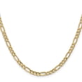 thumbnail image 2 of Primal Gold 10 Karat Yellow Gold 4.4mm Semi-Solid Figaro Chain, 2 of 4