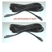 2 Pack 25ft Cable Extension Cord 25 ft Fits Deltran Battery Tender & Jr & Solar panel maintainers ALL Brands