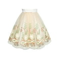 thumbnail image 5 of Flower Girl Dress Champagne Floral Wedding Party 7 Years, 5 of 7