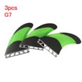 thumbnail image 1 of Worallymy 3 uds. aletas para tabla de surf aletas de surf compuestas de fibra de carbono Filberglass para tabla de surf Future G7 Worallymy JD735808082, 1 of 7