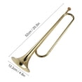 thumbnail image 1 of Loewten Cavalry Trumpet, Students Trumpet For Teenagers Teaching Supplies For Stage Performance Enthusiast For Beginner, 1 of 8