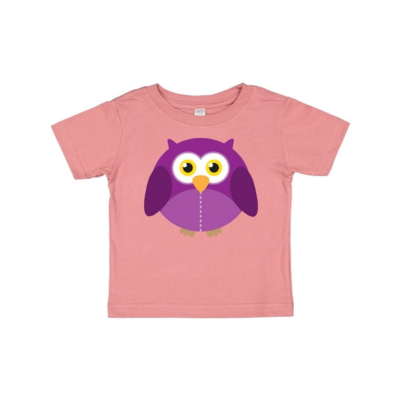 Inktastic Purple Owl Bird Boys or Girls Baby T-Shirt