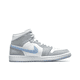 thumbnail image 2 of Neck-zapatillas de baloncesto Air Jordan 1 para mujer, calzado informal de corte medio, color blanco1699, 2 of 5
